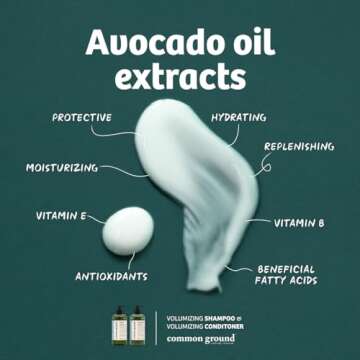 Common Ground Vegan Shampoo & Conditioner Set for All Hair Types