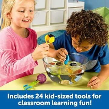 Learning Resources Fine Motor Tools Set 24 Pieces Ages 3+