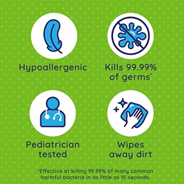 Wet Ones Antibacterial Hand Wipes for Kids with Note Wrapper