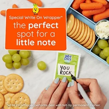 Wet Ones Antibacterial Hand Wipes for Kids with Note Wrapper