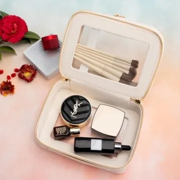 Aveniee Large Clear Makeup Bags for Stylish Organization