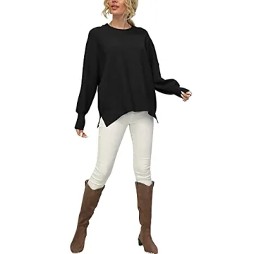 Stylish Women’s Oversized Knit Sweater for Casual Chic