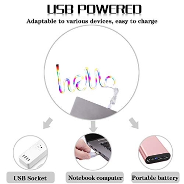 A-1ux Shapeable LED Neon Lights for Creative Decor 3.28FT