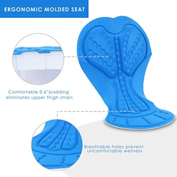 Ohuhu Padded Bike Shorts for Comfort on Every Ride