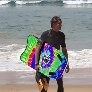 BoardX Inflatable Bodyboard Lightweight 48" Portable Surfboard