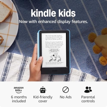 Amazon Kindle Kids 16GB - Ad-Free & Durable Reading