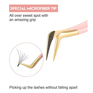 Affordable High Precision Eyelash Extension Tweezers