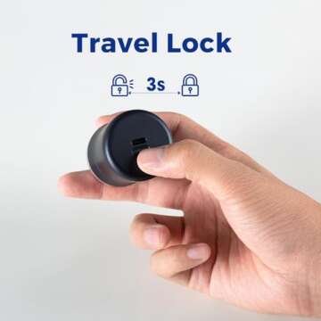 MicroNovelty Ultra-Compact Smallest Electric Shaver, EVO Shaver Pocket-Size Men's Razor, Portable Travel Shaver for Beard Trimming and Grooming, Multifunctional Shaver for On-The-Go Use