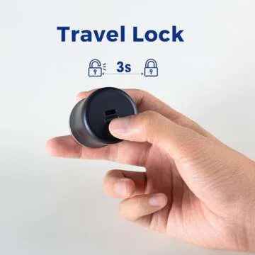 MicroNovelty Ultra-Compact Smallest Electric Shaver, EVO Shaver Pocket-Size Men's Razor, Portable Travel Shaver for Beard Trimming and Grooming, Multifunctional Shaver for On-The-Go Use