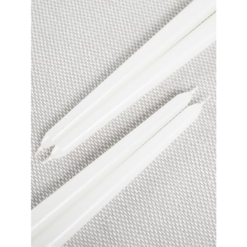 Candwax Taper Candles 10 inch Dripless Set of 4 Ideal for Dinners