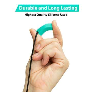 Tilcare Chew Chew Pencil Sensory Necklace 3 Set - Best for Kids or Adults That Like Biting or Have A...