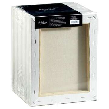 Artlicious 10 Pack Canvas Set for Painting Masters