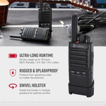 Cobra PX650 Walkie Talkies - Business Communication Solution