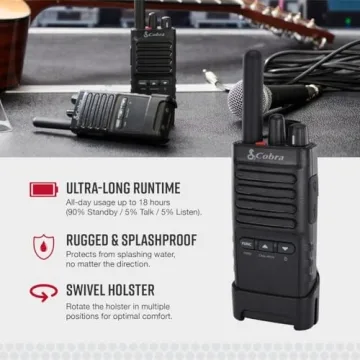 Cobra PX650 Walkie Talkies - Business Communication Solution