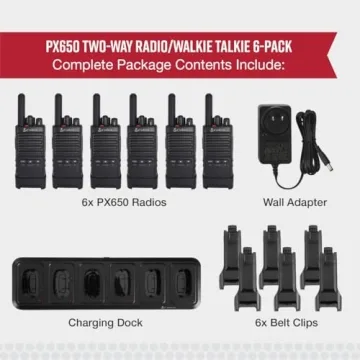 Cobra PX650 Walkie Talkies - Business Communication Solution