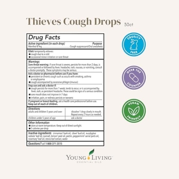 Young Living Thieves Cough Drops - Natural Relief & Comfort