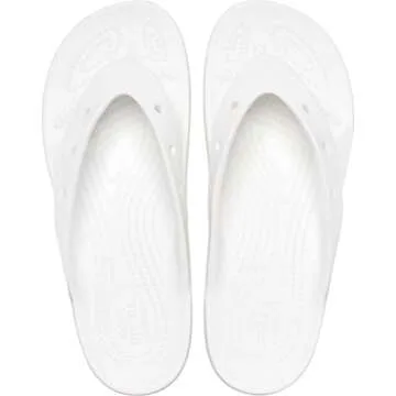 Shop Crocs Women's Classic Platform Flip Flops - White