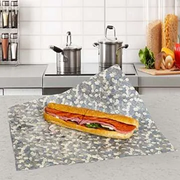 Eco-Friendly Beeswax Food Wraps - 4 Pack for Sustainable Living