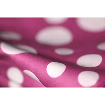 Beaumont Pink Polka Dot Musical Cleaning Cloth 40x30cm