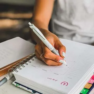 PILOT Acroball PureWhite Advanced Ink Ballpoint Pens 14-Pack