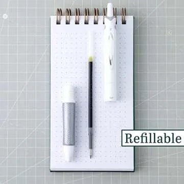 PILOT Acroball PureWhite Advanced Ink Ballpoint Pens 14-Pack