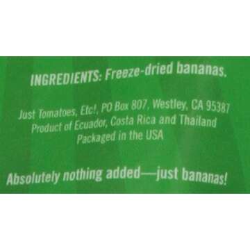 Karen's Naturals Just Tomatoes, Just Gone Bananas 8 Ounce Large Pouch (Packaging May Vary)