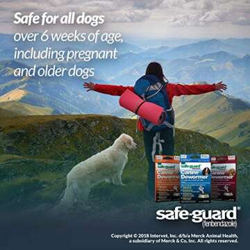 Safe-Guard Dewormer for Dogs up to 10lbs - 3 Doses