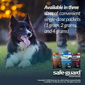 Safe-Guard Dewormer for Dogs up to 10lbs - 3 Doses