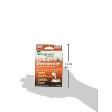 Safe-Guard Dewormer for Dogs up to 10lbs - 3 Doses
