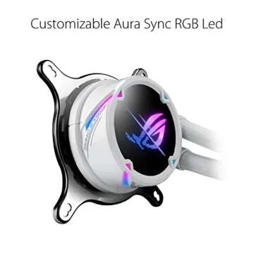 ASUS ROG Strix LC II 240 ARGB White Edition CPU Cooler