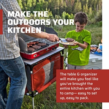 Camp Chef Sherpa Table Organizer for Outdoor Cooking Storage