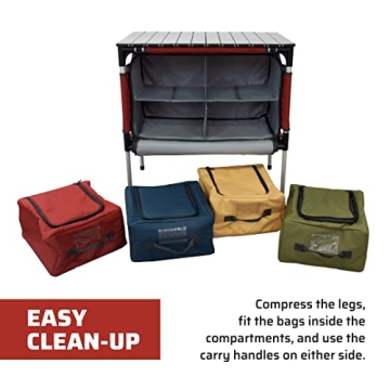Camp Chef Sherpa Table Organizer for Outdoor Cooking Storage