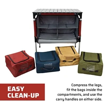 Camp Chef Sherpa Table Organizer for Outdoor Cooking Storage
