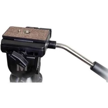 Magnus VT-100, Video Tripod System with 2-Way Pan Head, Extends to 59”, Max Load 4.4 lbs. Mid-Level Spreader. Plus Free Quick Release Plate, and Carry Case with Shoulder Strap