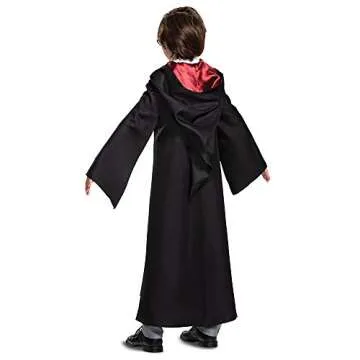 Disguise Harry Potter Premium Costume, Kids Prestige Hooded Robe and Jumpsuit, Children Size Large (...