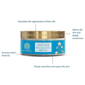 Forest Essentials Madurai Jasmine and Mogra Body Cream 200g