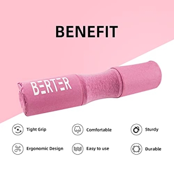 BERTER Barbell Pad - Ultimate Comfort for Hip Training