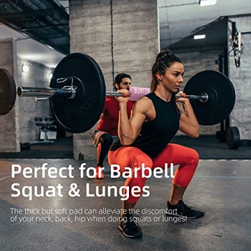 BERTER Barbell Pad - Ultimate Comfort for Hip Training