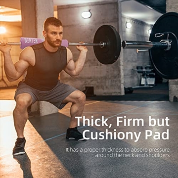 BERTER Barbell Pad - Ultimate Comfort for Hip Training