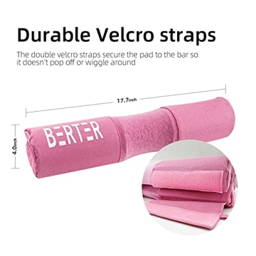 BERTER Barbell Pad - Ultimate Comfort for Hip Training
