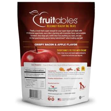 Fruitables Baked Dog Treats – Healthy Low Calorie Pumpkin Treats – Free of Wheat, Corn and Soy ?...