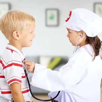 EFO SHM 34-Piece Kids Doctor Playset for Ages 3-5