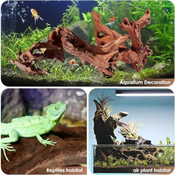 Jorewood Natural Driftwood for Aquarium and Reptile Decor