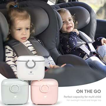 Termichy 14OZ Portable Baby Formula Dispenser Container