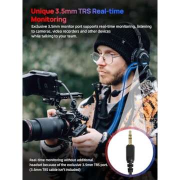 SYNCO XTALK X5 Wireless Headset with 350M Range