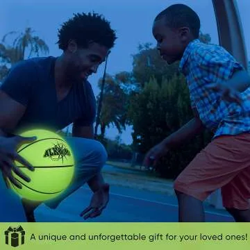 LED Glow in The Dark Basketball for Kids