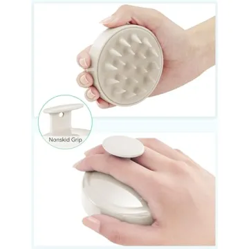 HEETA Scalp Brush Massager for Hair Growth and Clean Scalp