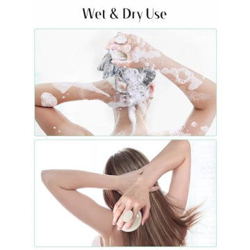 HEETA Scalp Brush Massager for Hair Growth and Clean Scalp