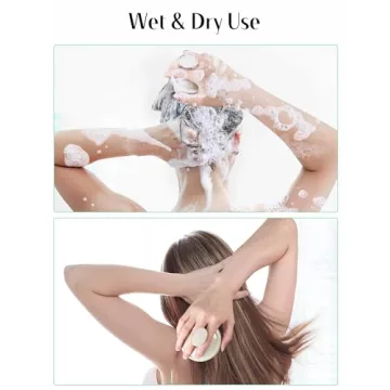 HEETA Scalp Brush Massager for Hair Growth and Clean Scalp