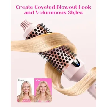 Wavytalk Thermal Brush Dual Voltage Negative Ion Styler